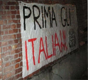 «Prima gli italiani» (Faustino Ferrari)