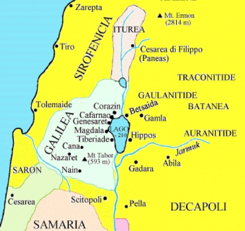 I - Kinneret, il "mare" di Galilea