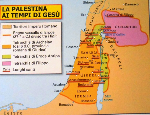 La Geografia della Palestina
