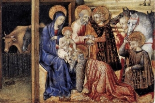 I pastori parlano della stella ai magi (Giovanni di Hildesheim)